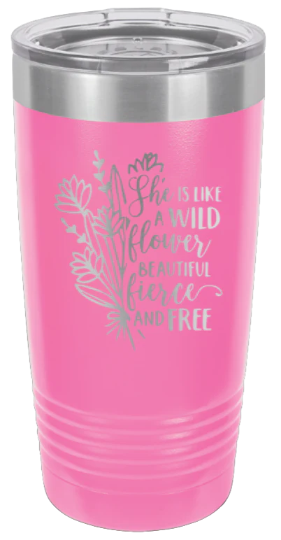 Like A Wild Flower - 20oz Tumbler - Image 12