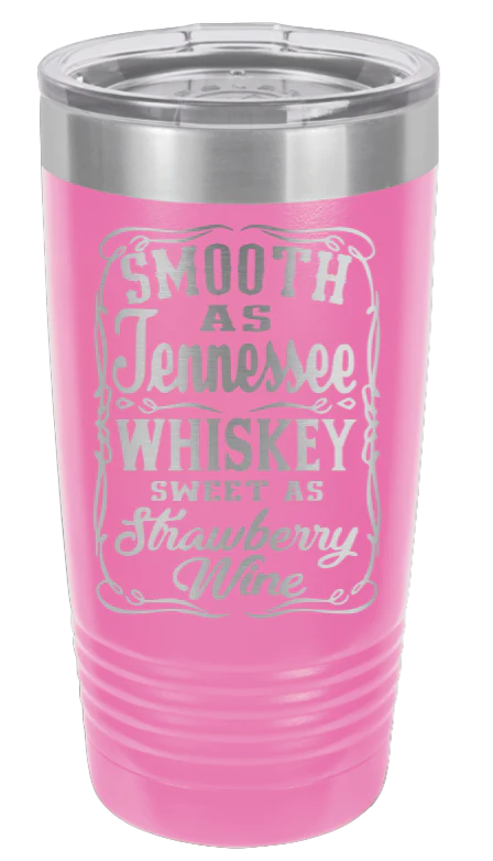 Tennessee Whiskey Strawberry Wine - 20oz Tumbler - Image 12