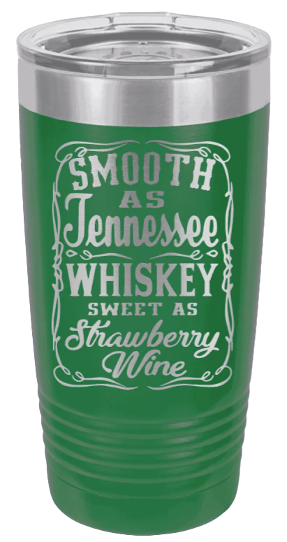 Tennessee Whiskey Strawberry Wine - 20oz Tumbler - Image 5