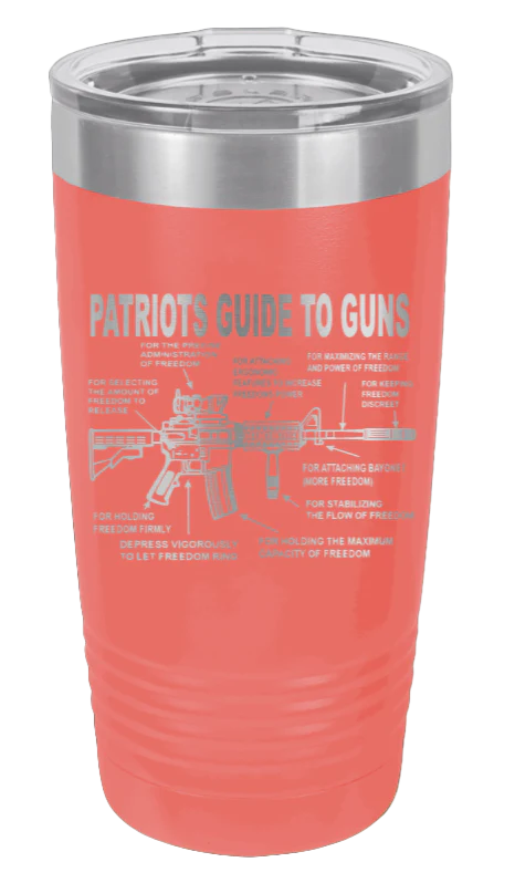 Patriots Guide To Guns - 20oz Tumbler - Image 3