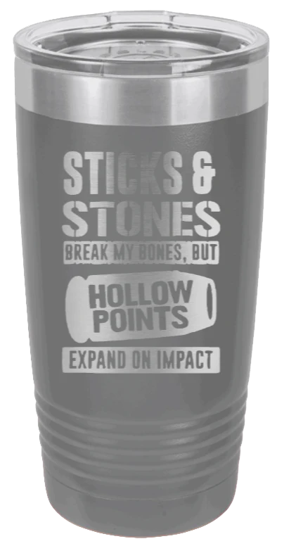Hollowpoints Expand - 20oz Tumbler - Image 4