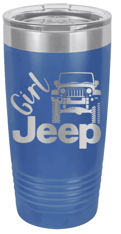 Girl Jeep JK - 20oz Tumbler - Image 2