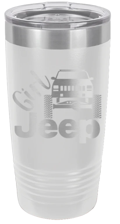 Girl Jeep Cherokee  - 20oz Tumbler - Image 16