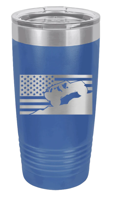 Jeep Flag 2 - 20oz Tumbler - Image 2