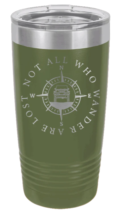 Not All Who Wander Are Lost - 20oz Tumbler - Image 10