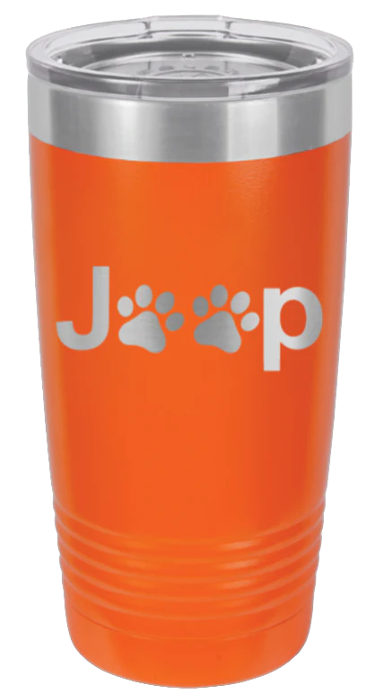 Jeep Paws  - 20oz Tumbler - Image 11