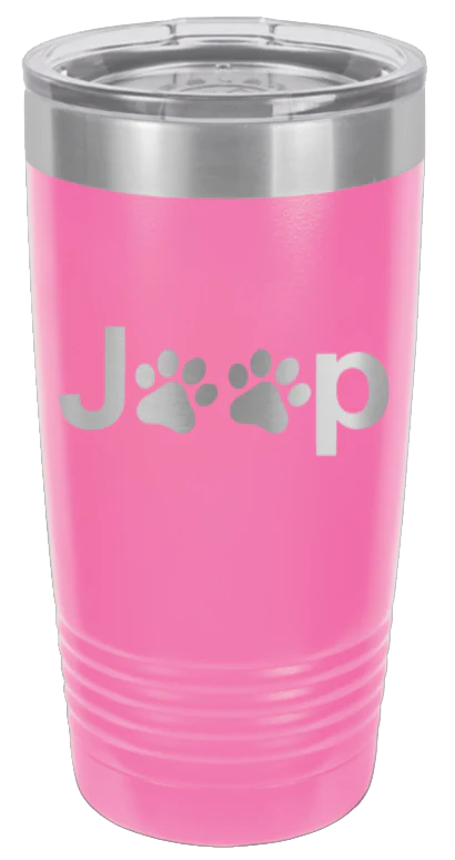 Jeep Paws  - 20oz Tumbler - Image 12