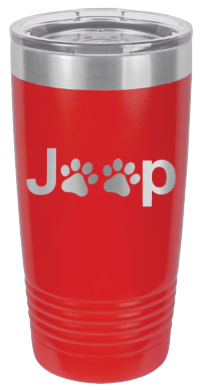 Jeep Paws  - 20oz Tumbler - Image 14