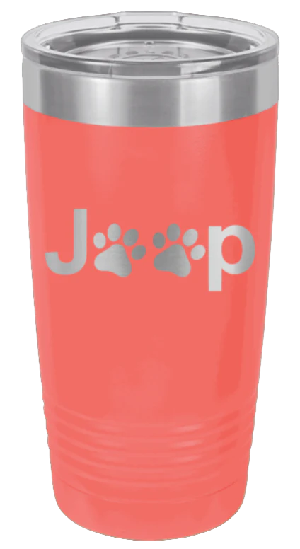 Jeep Paws  - 20oz Tumbler - Image 3