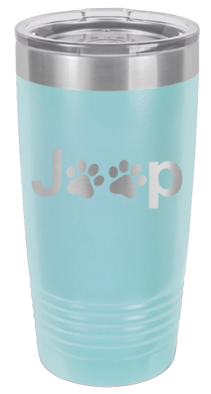 Jeep Paws  - 20oz Tumbler - Image 6
