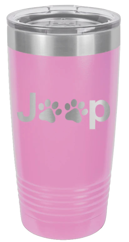 Jeep Paws  - 20oz Tumbler - Image 7