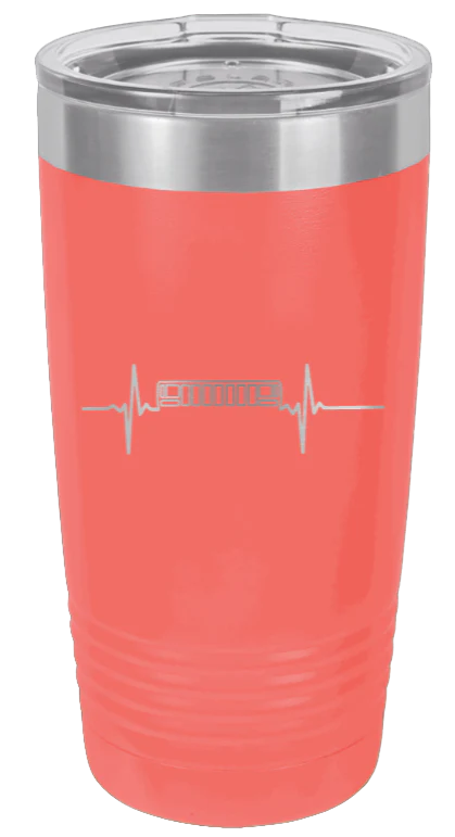 ZJ Heartbeat  - 20oz Tumbler - Image 3