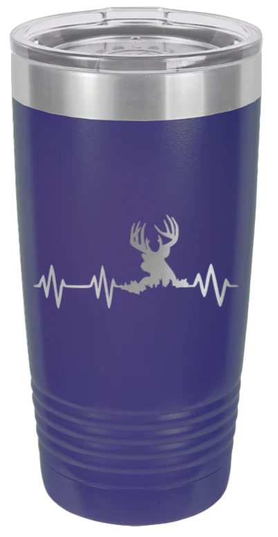 Deer Heartbeat - 20oz Tumbler - Image 13