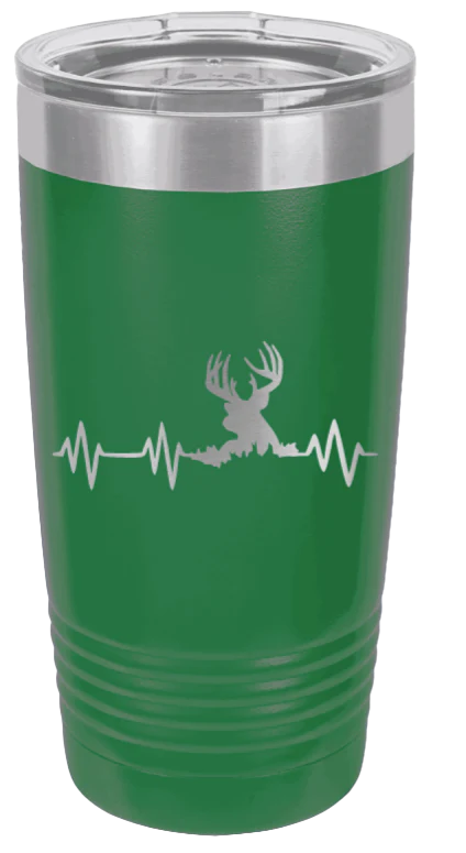 Deer Heartbeat - 20oz Tumbler - Image 5
