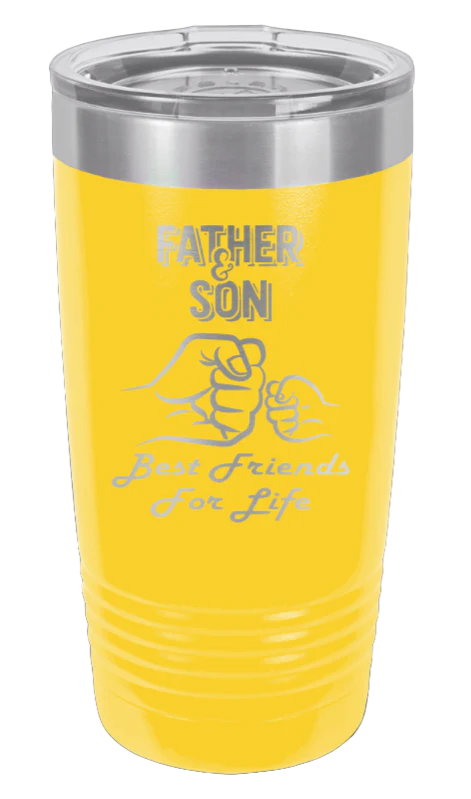 Father & Son Fist Bump - 20oz Tumbler - Image 17