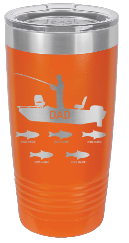 Dad Fishing  - 20oz Tumbler - Image 11