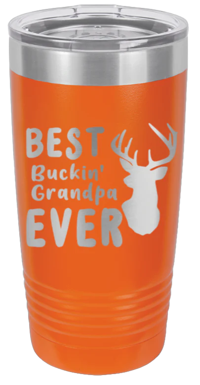 Best Buckin' Grandpa  - 20oz Tumbler - Image 11