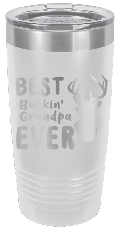 Best Buckin' Grandpa  - 20oz Tumbler - Image 16