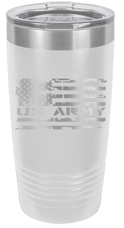 Army Flag  - 20oz Tumbler - Image 16