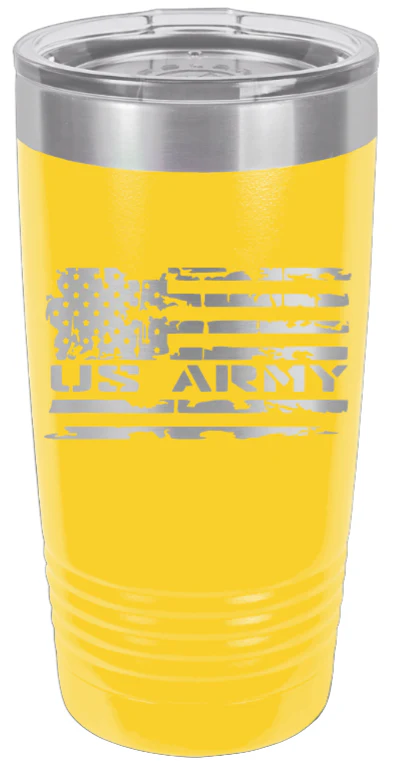 Army Flag  - 20oz Tumbler - Image 17