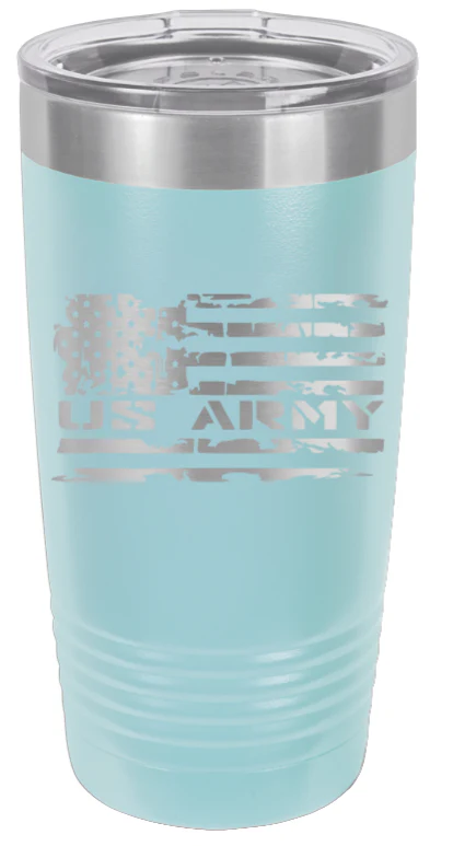 Army Flag  - 20oz Tumbler - Image 6
