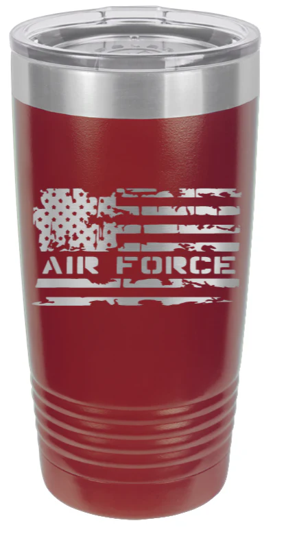 Air Force Flag  - 20oz Tumbler - Image 8