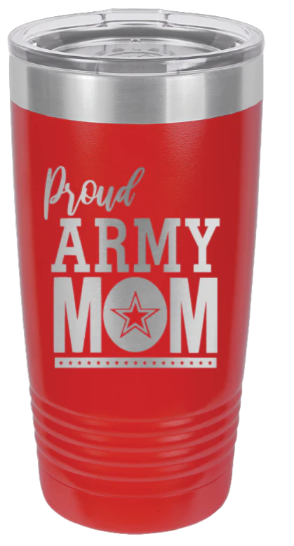 Army Mom - 20oz Tumbler - Image 14