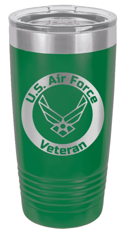 Air Force Veteran  - 20oz Tumbler - Image 5