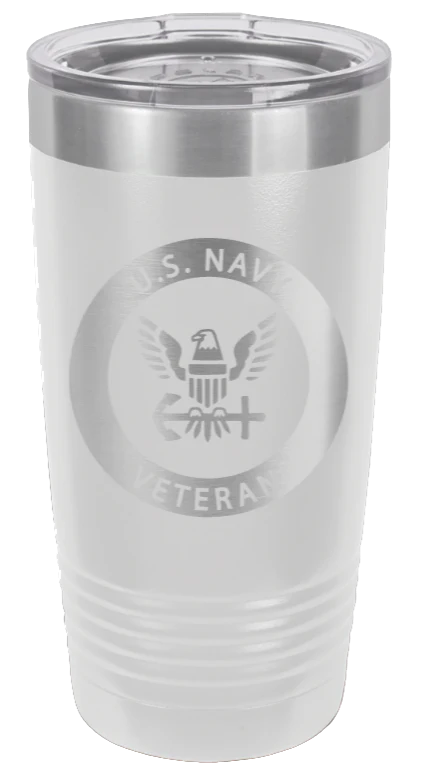 Navy Veteran  - 20oz Tumbler - Image 16