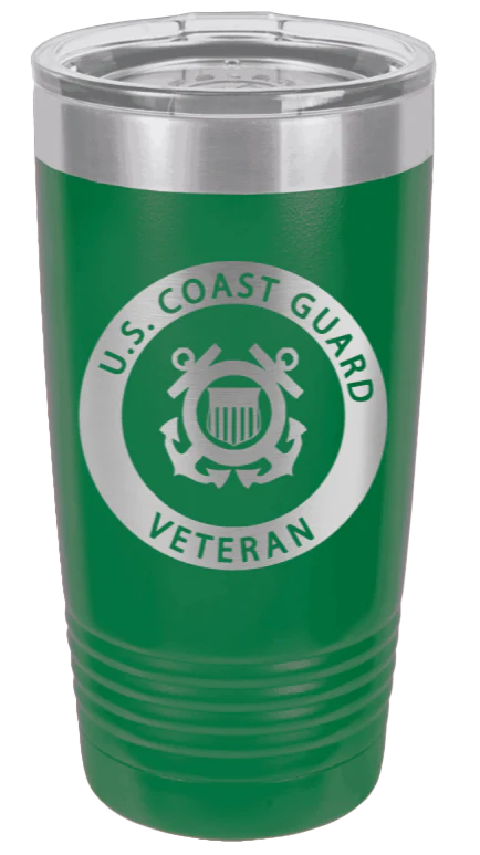 Coast Guard Veteran - 20oz Tumbler - Image 5