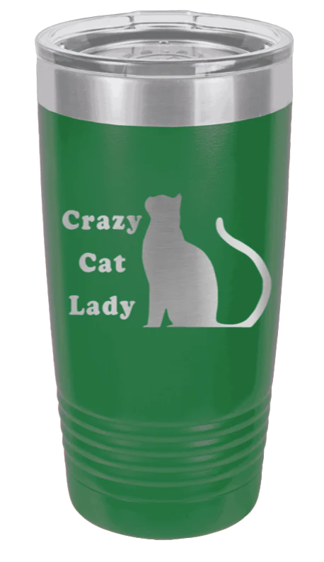 Crazy Cat Lady - 20oz Tumbler - Image 5