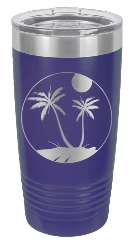 Palm Trees 3 - 20oz Tumbler - Image 13