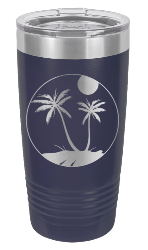 Palm Trees 3 - 20oz Tumbler - Image 9