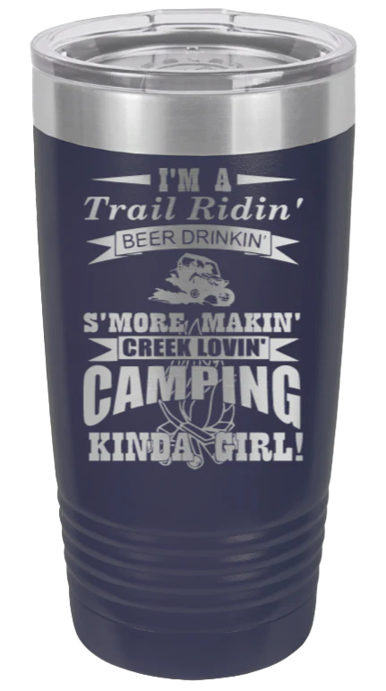 Trail Ridin' Kind of Girl - 20oz Tumbler - Image 9