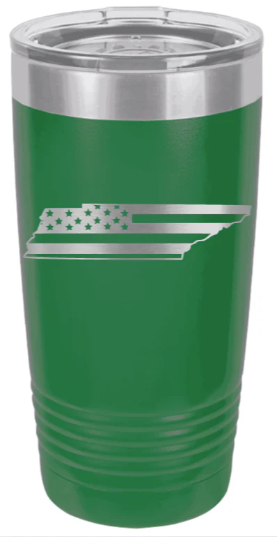 Tennessee Flag - 20oz Tumbler - Image 5
