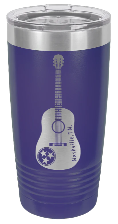 Tennessee Guitar  - 20oz Tumbler - Image 13
