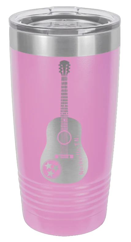 Tennessee Guitar  - 20oz Tumbler - Image 7