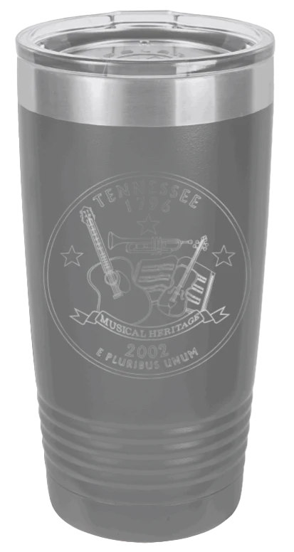 Tennessee Coin - 20oz Tumbler - Image 4