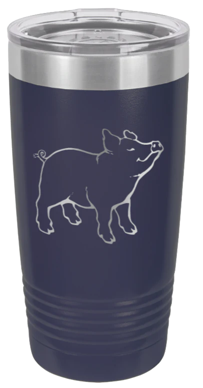 Pig 2 - 20oz Tumbler - Image 9