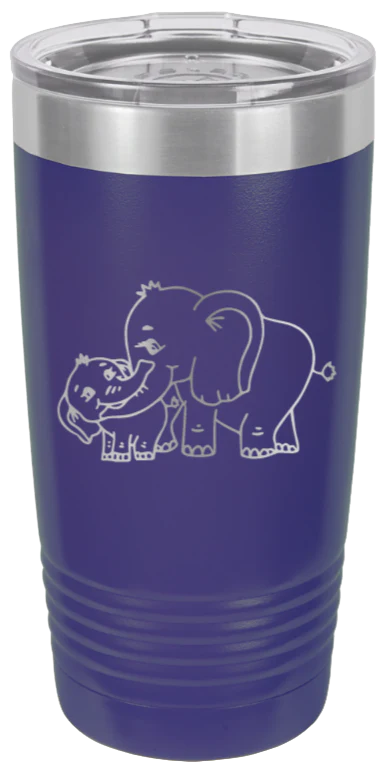 Elephant - 20oz Tumbler - Image 13