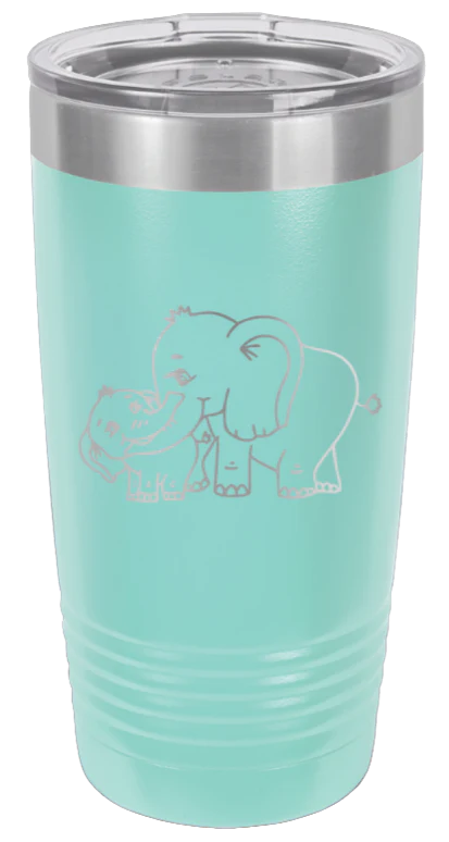 Elephant - 20oz Tumbler - Image 15