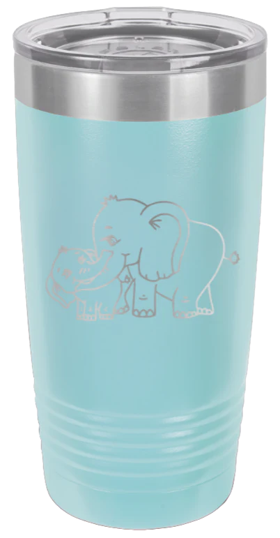 Elephant - 20oz Tumbler - Image 6