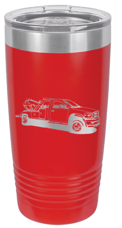 Tow Truck - 20oz Tumbler - Image 14
