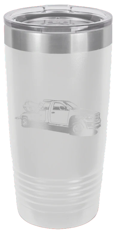 Tow Truck - 20oz Tumbler - Image 16