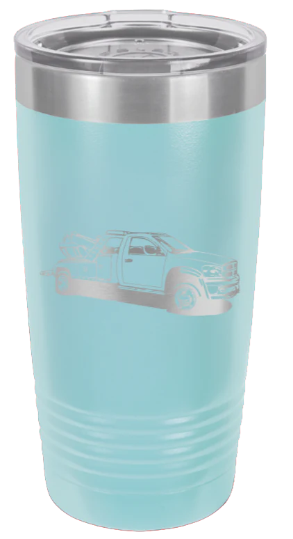Tow Truck - 20oz Tumbler - Image 6