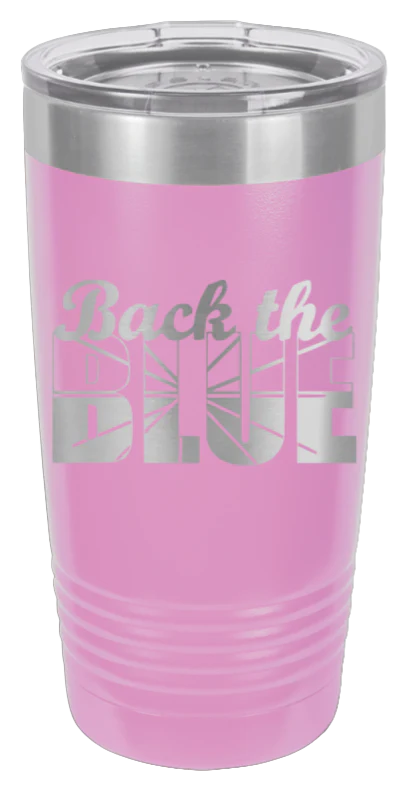 Back The Blue - 20oz Tumbler - Image 7