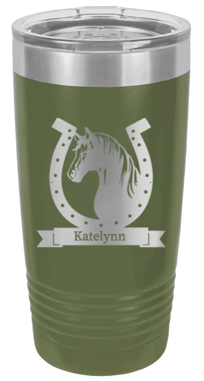 Horse Banner - 20oz Tumbler - Image 10