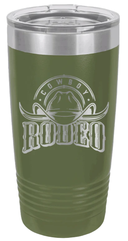 Rodeo Cowboy - 20oz Tumbler - Image 10