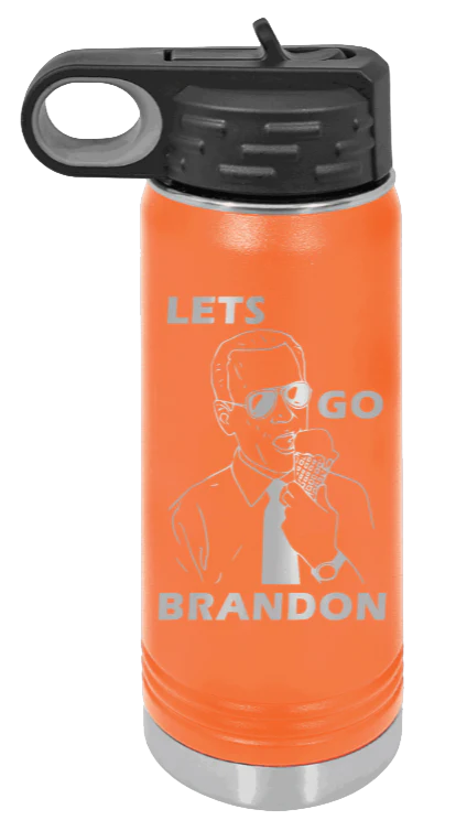 Let's Go Brandon - 20oz Water Bottle Laser Engraved - Image 11
