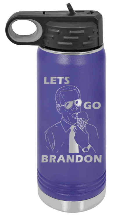Let's Go Brandon - 20oz Water Bottle Laser Engraved - Image 13